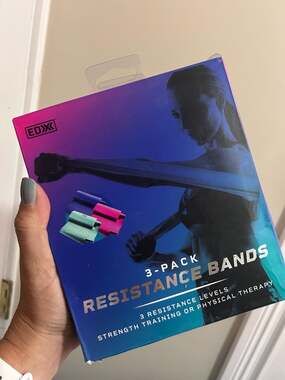 EDX 3-Pack Resistance Bands Set